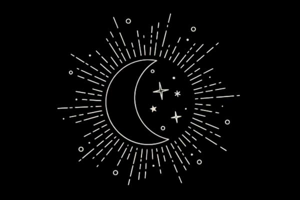 Lua decorativa